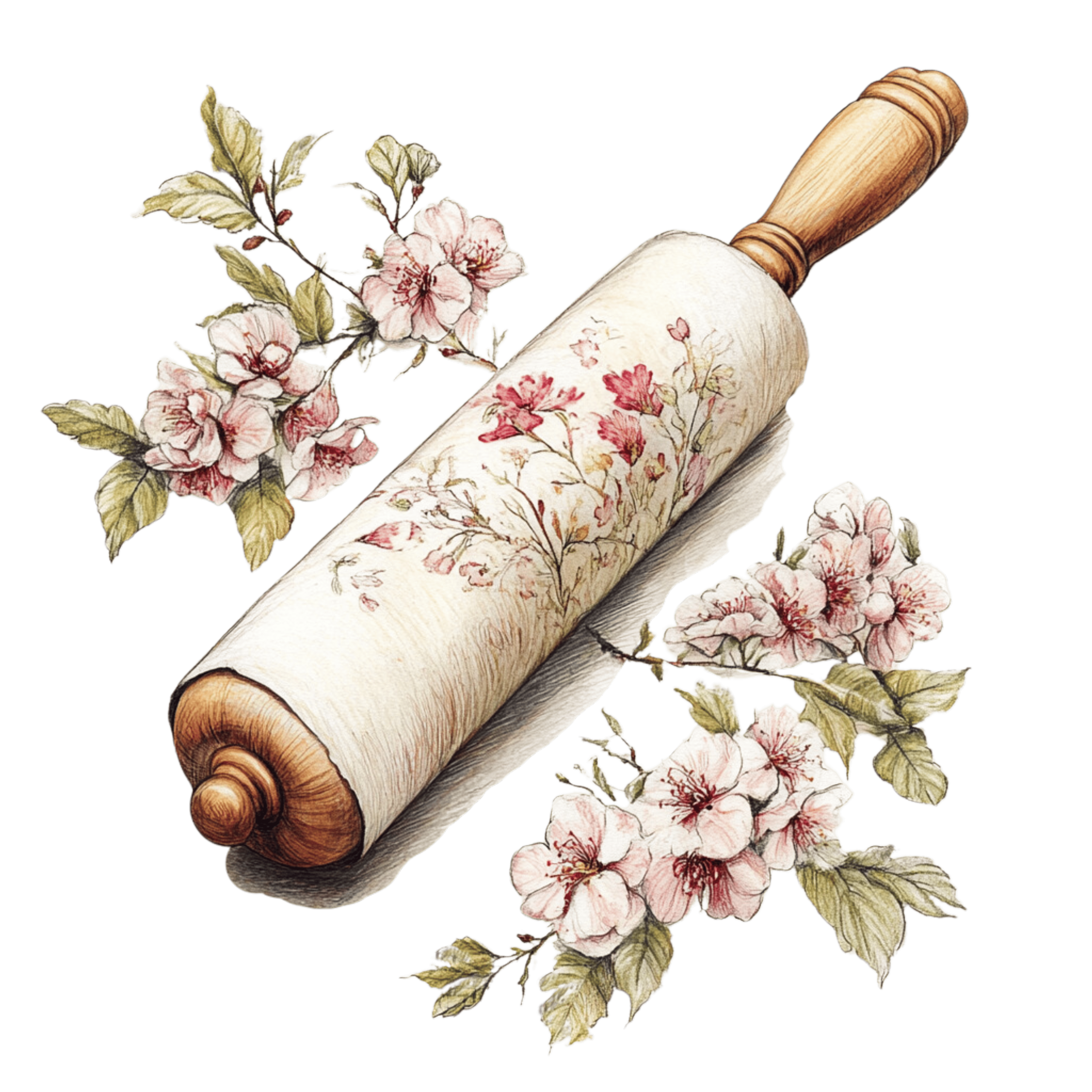 Floral Rolling PIn Clipart for Home Page (1)